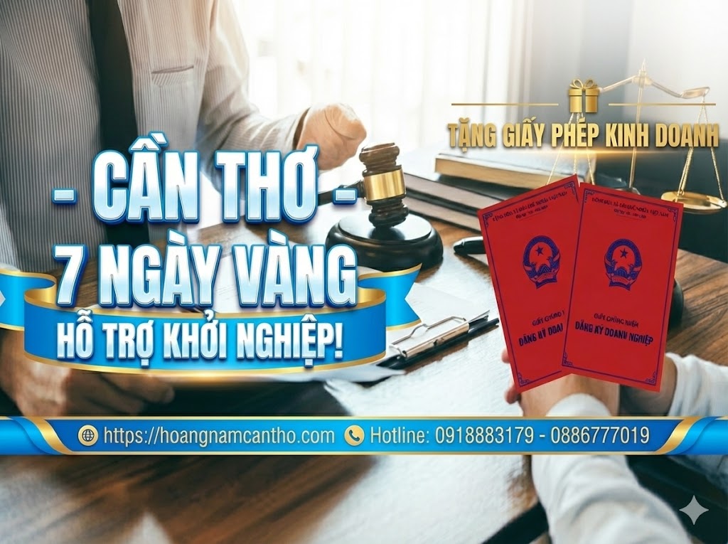 Dịch vụ thành lập công ty tại cần thơ