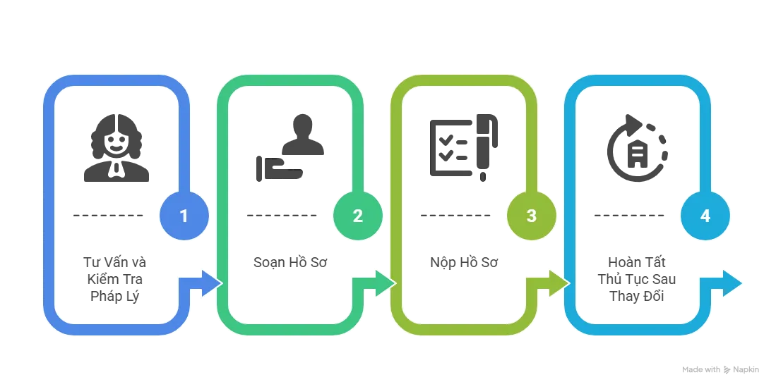 Quy Trình 4 Bước Đơn Giản Đổi Tên Công Ty Tại Cần Thơ