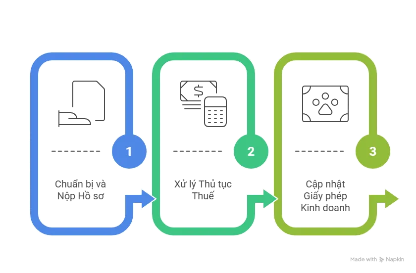 Quy Trình Thay Đổi Địa Chỉ Công Ty Tại Cần Thơ