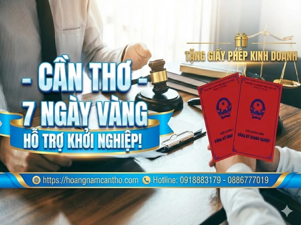 Dịch vụ thành lập công ty tại Cần Thơ