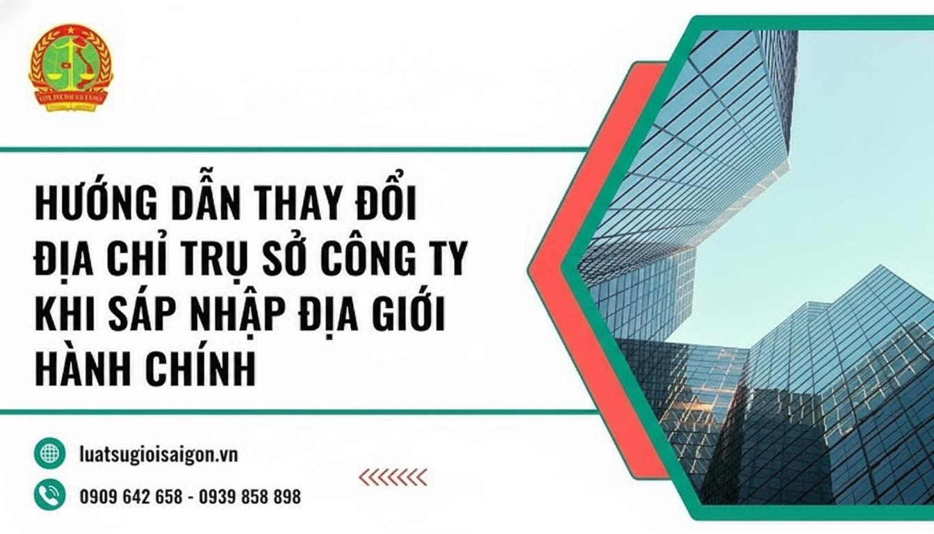 Thủ tục đổi địa chỉ giấy phép kinh doanh sáp nhập Cần Thơ