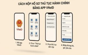 Hướng dẫn nộp hồ sơ qua VNeID tại Cần Thơ